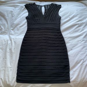 Adrianna Papell Black Cocktail Dress